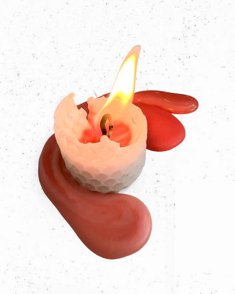 7 Velas gratitud 4x3cm.