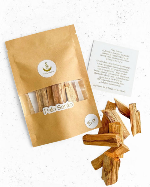 Palo santo en trocitos para sahumar 15 gr.