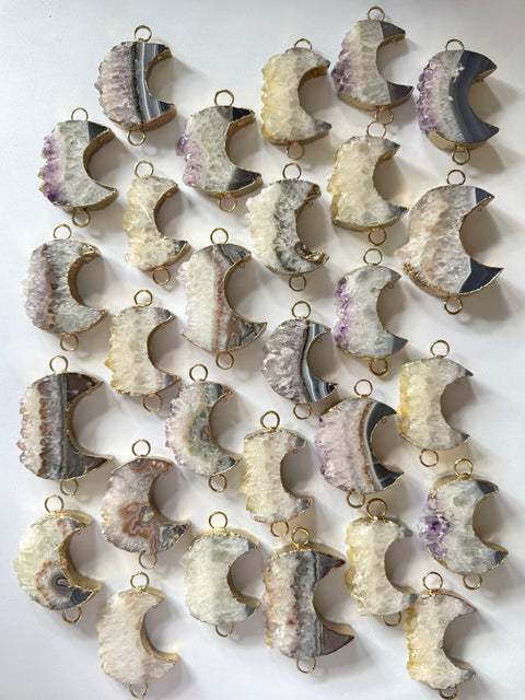 Lunas de Cuarzo de Brasil – piezas únicas.