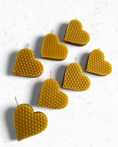 7 Velas de corazón