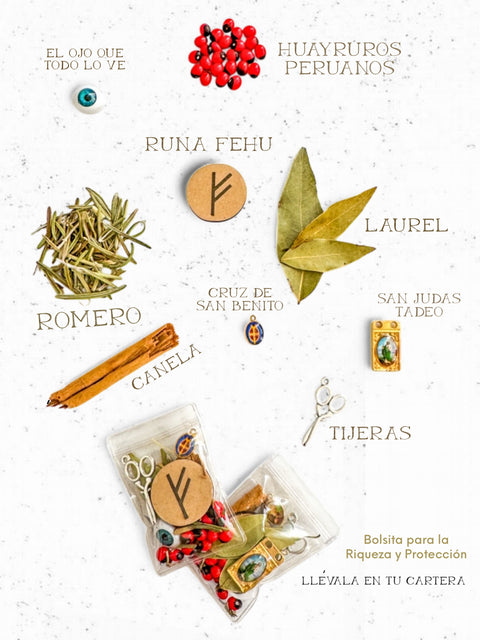 Runa Fehu, Cruz de San Benito y San Judas